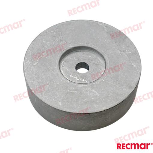 Anodo Disco Popa 125mm (zn) Recmar