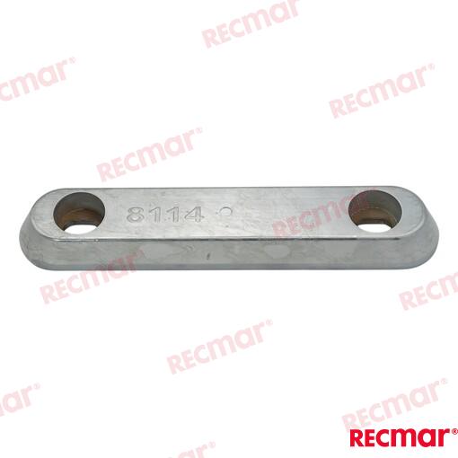 Anodo Placa Vetus 290X53mm (zn) Recmar