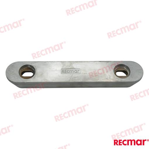 Anodo Placa Vetus 290X53mm (zn) Recmar