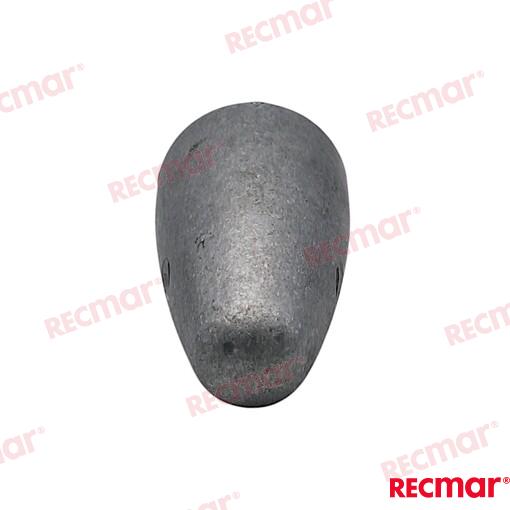 Anodo Volvo Tuerca Helice Eje 25 (zn)