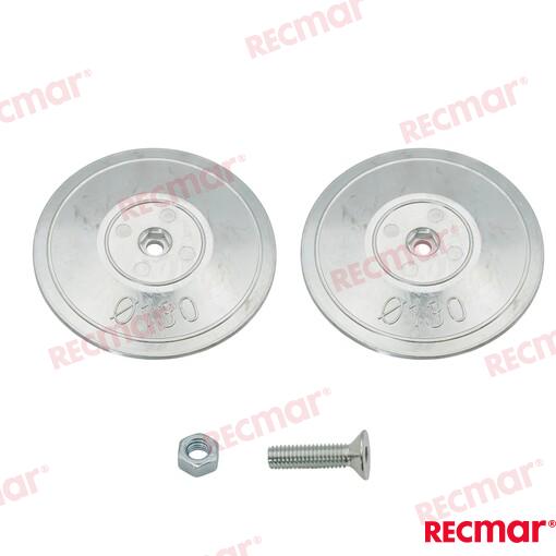 Anodo Timon Par Ø 130mm (al) Recmar