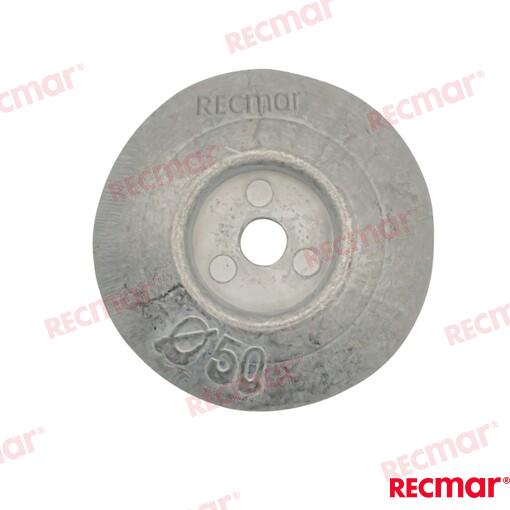 Anodo Disco Single 50mm (zn) Recmar