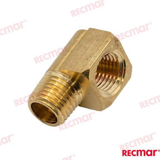 Codo Deposito 1/4" Recmar