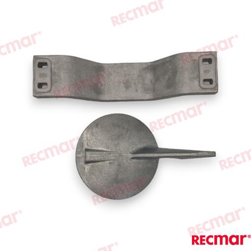 Kit Anodos A Trim Tab Zinc Yamaha (Ref. REC90798-1M708)