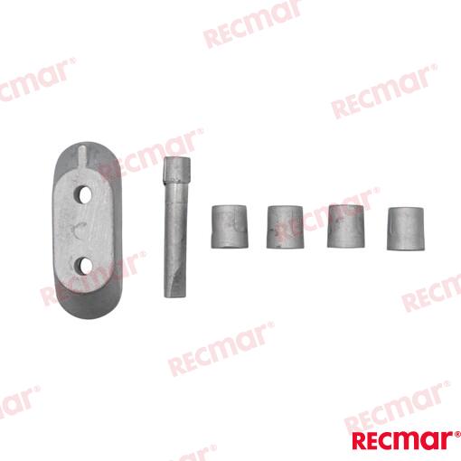 Kit Anodos B Powerhead Aluminio Recmar (Ref. REC90798-1M712AL)