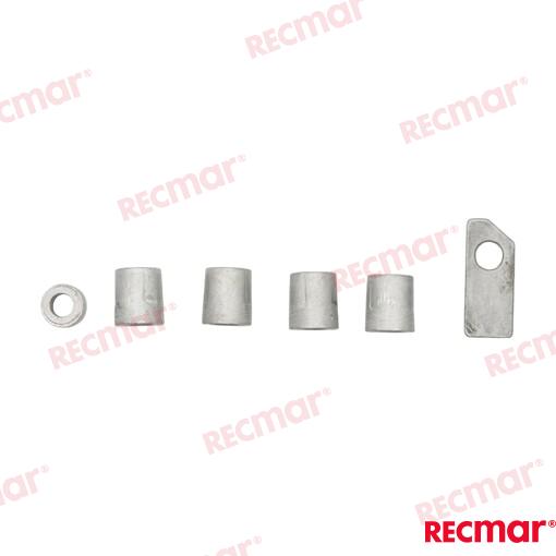 Kit Anodos B Powerhead Aluminio Recmar (Ref. REC90798-1M715AL)