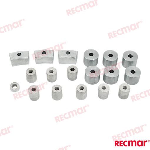 Kit Anodos B Powerhead Aluminio Recmar (Ref. REC90798-1M721AL)