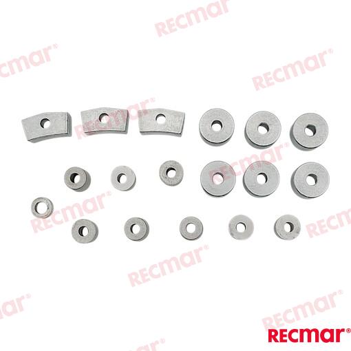 Kit Anodos B Powerhead Aluminio Recmar (Ref. REC90798-1M721AL)