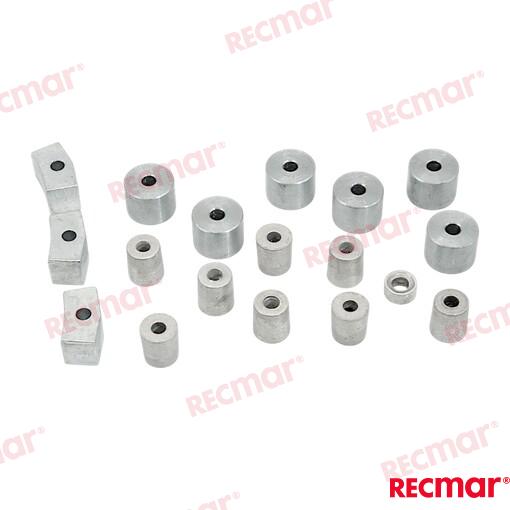 Kit Anodos B Powerhead Aluminio Recmar (Ref. REC90798-1M721AL)