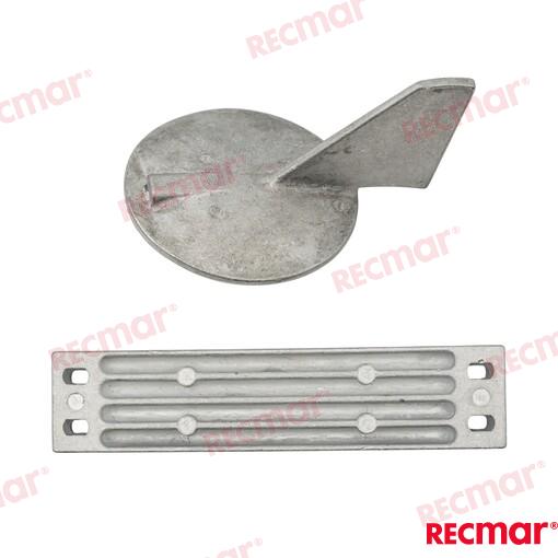 Kit Anodos A Trim Tab Aluminio Recmar (Ref. REC90798-1M775AL)