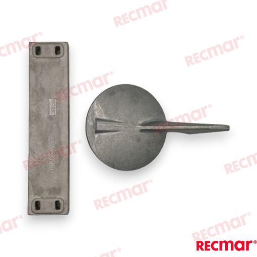 Kit Anodos A Trim Tab Zinc Yamaha (Ref. REC90798-1M775)
