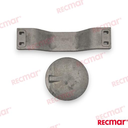 Kit Anodos A Trim Tab Zinc Yamaha (Ref. REC90798-1M776)