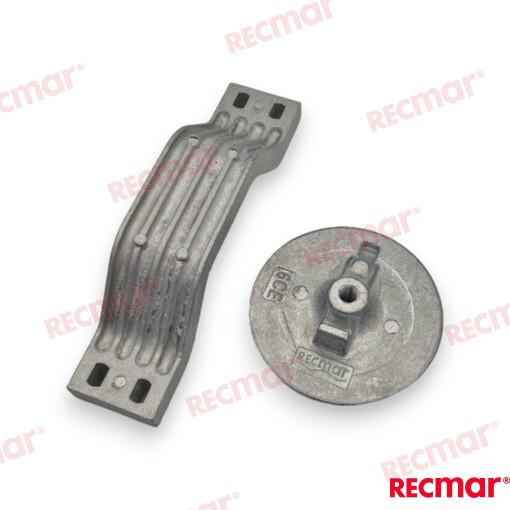 Kit Anodos A Trim Tab Zinc Yamaha (Ref. REC90798-1M776)