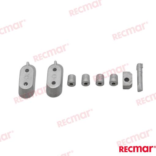 Kit Anodos B Powerhead Aluminio Recmar (Ref. REC90798-1M779AL)