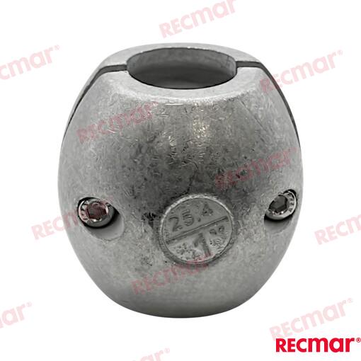 Collarin Eje 1" Std (zn) Recmar