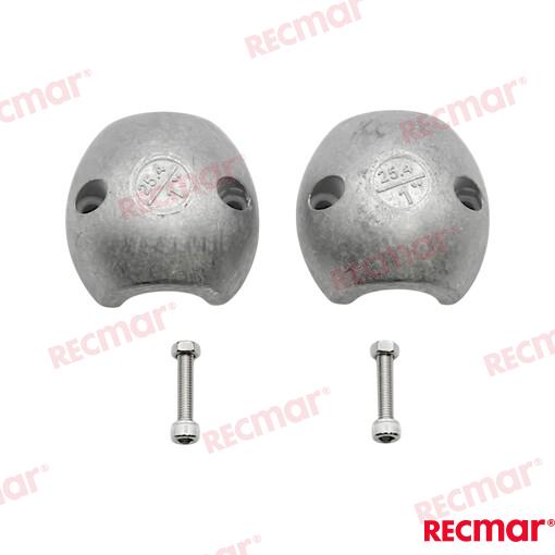 Collarin Eje 1" Std (zn) Recmar