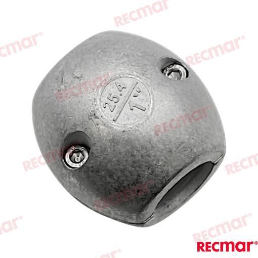 Collarin Eje 1" Std (zn) Recmar