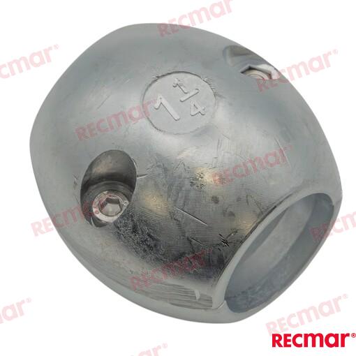 Collarin Eje 1 1/4" Std (al) Recmar