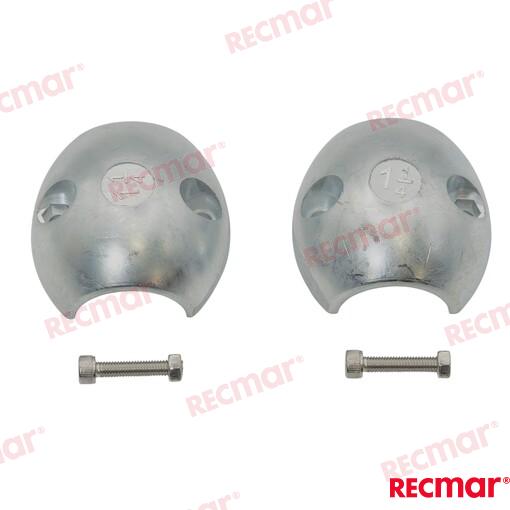 Collarin Eje 1 1/4" Std (zn) Recmar