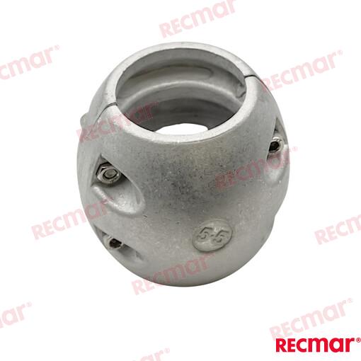 Collarin Eje Ø55mm. Std (zn) Recmar