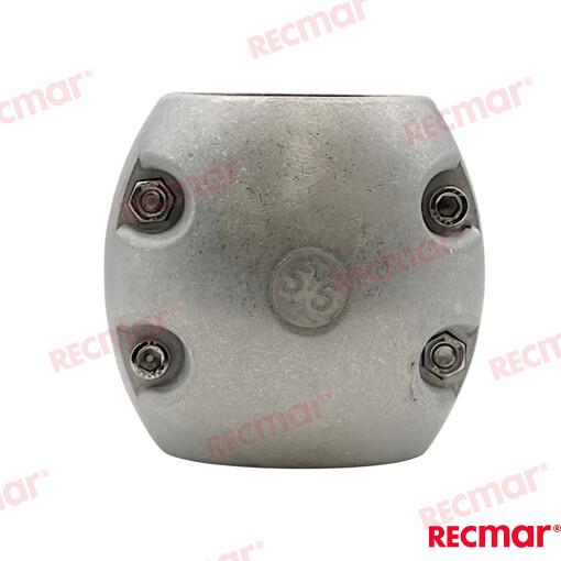 Collarin Eje Ø Ø55mm Std (al) Recmar