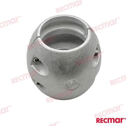 Collarin Eje 2-1/4" Std (zn) Recmar