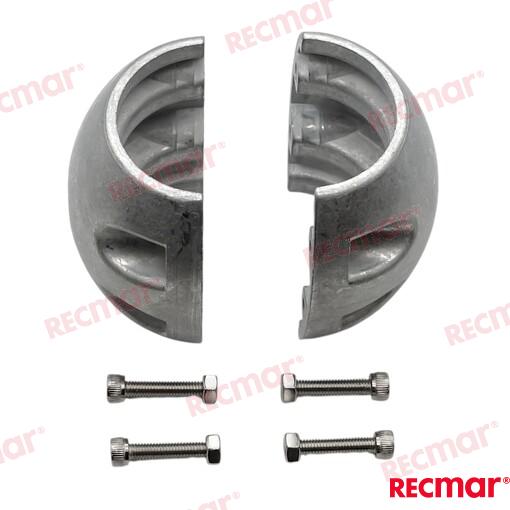 Collarin Eje 2-1/4" Std (zn) Recmar