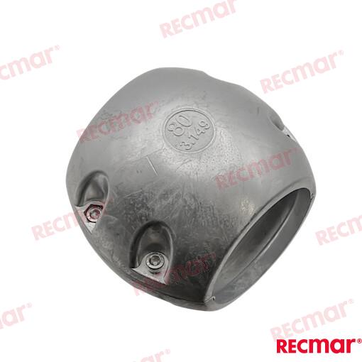 Collarin Eje 80 Mm Std (zn) Recmar