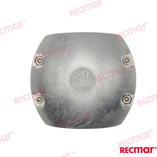 Collarin Eje 80 Mm Std (zn) Recmar