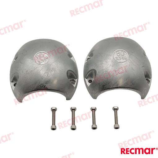 Collarin Eje 80 Mm Std (zn) Recmar