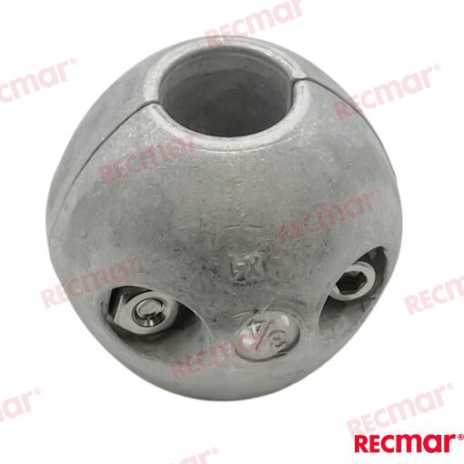 Collarin Eje 19mm. Usa (zn) Recmar