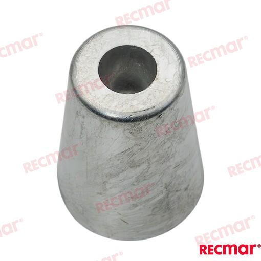 Anodo Radice Eje 40mm 0,51KG (al) Recmar