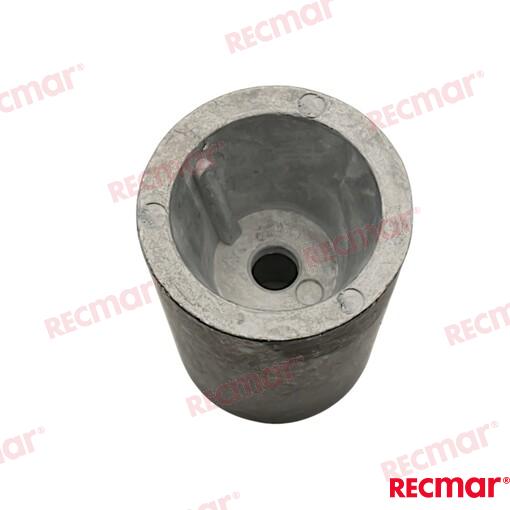 Anodo Radice Eje 45mm 0,85KG (al) Recmar