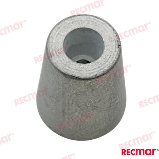 Anodo Radice Hex. Eje 30mm (al) Recmar
