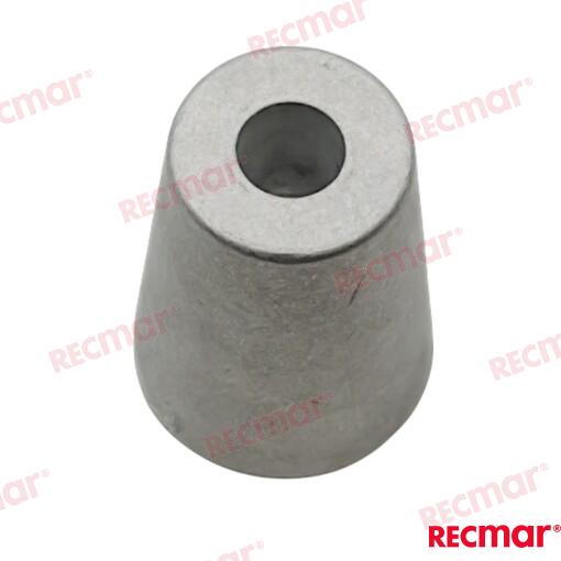 Anodo Radice Hex. Eje 35mm (al) Recmar
