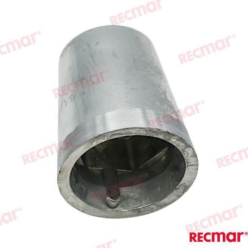 Anodo Radice Hex. Eje 50mm (al) Recmar