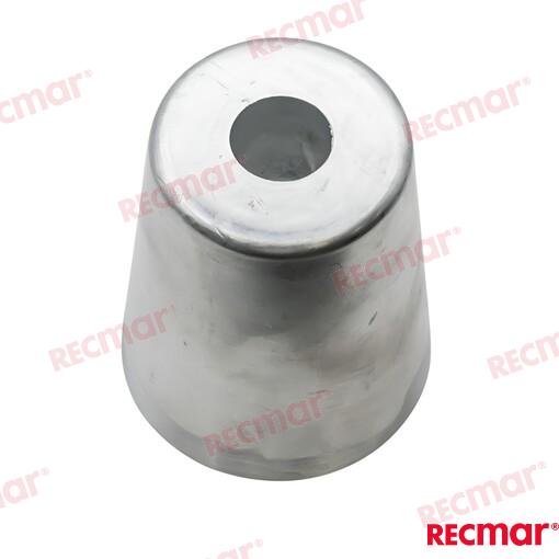 Anodo Radice Hex. Eje Ø60mm (al) Recmar