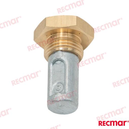 Anodo Lapiz Oiveco-aifo Fpt Ø14 26mm (zn Mercruiser