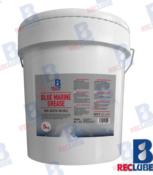 Grasa Marina Azul 5 Kg Rec Lube 09168-10022