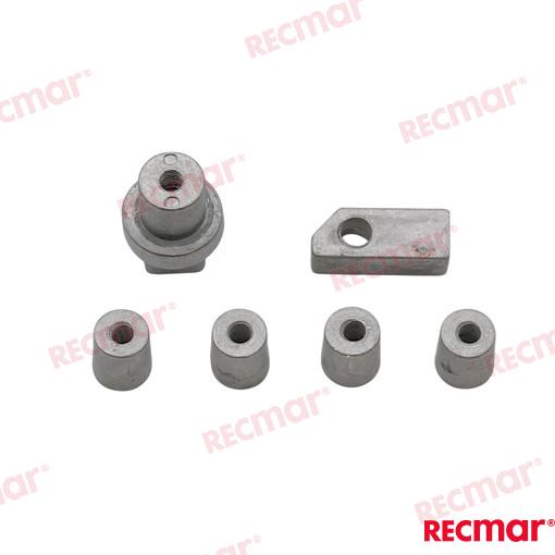 Kit Anodos B Powerhead Aluminio Recmar (Ref. RECKIT60400ANB0AL)