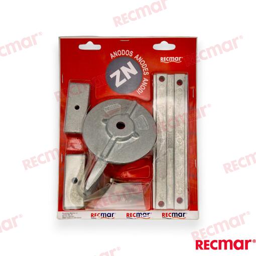 Kit Anodos Mercury 40-60 (zn) Recmar