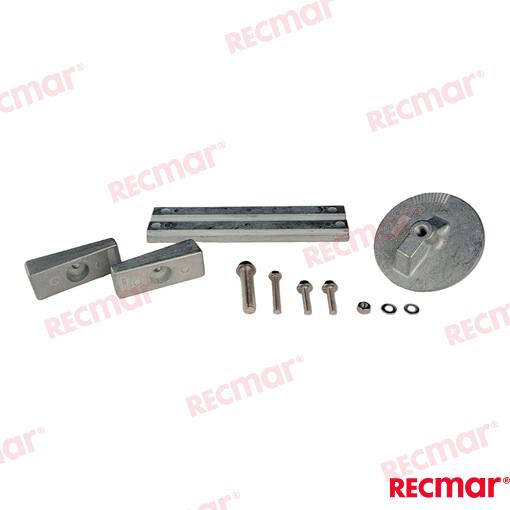 Kit Anodos Mercury 75-115 Efi (zn) Recmar