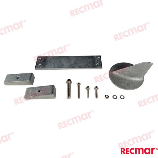Kit Anodos Mercury 75-115 Efi (zn) Recmar