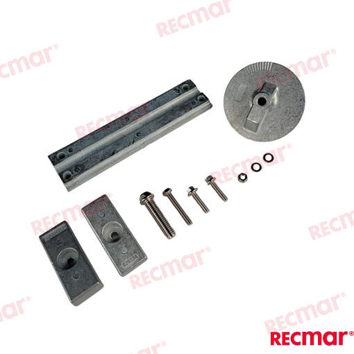 Kit Anodos Mercury 75-115 Efi (zn) Recmar