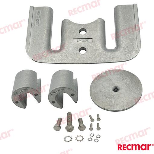 Kit Anodos Bravo 2/3 (zn) Mercruiser 888761Q03