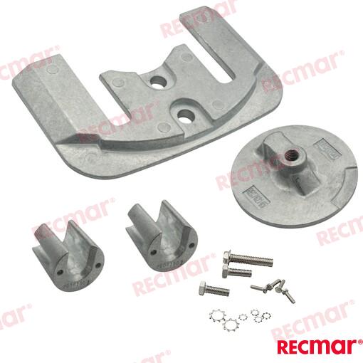 Kit Anodos Bravo 2/3 (zn) Mercruiser 888761Q03