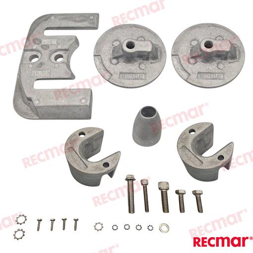 Kit Anodos Bravo 3 (zn) Recmar 888761Q04