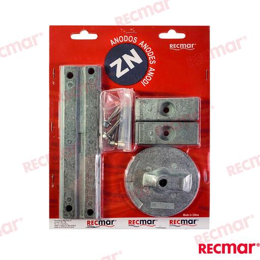 Kit Anodos Mercury Verado V4 (zn) Recmar