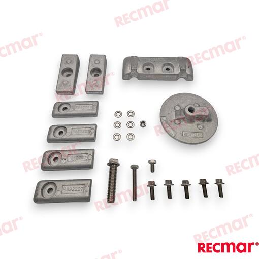 Kit Anodos Mercury Verado V6 (al) Mercruiser