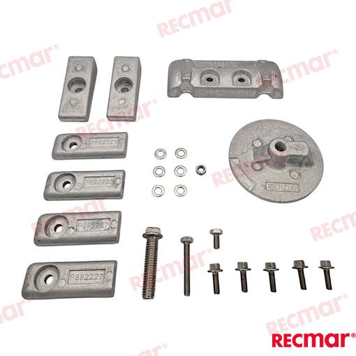Kit Anodos Mercury Verado V6 (mg) Mercruiser